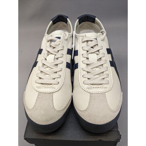 Onitsuka Tiger MEXICO 66 Leather 1183C102-200 Birch/Peacoat Unisex Size 7.5 - Picture 5 of 12